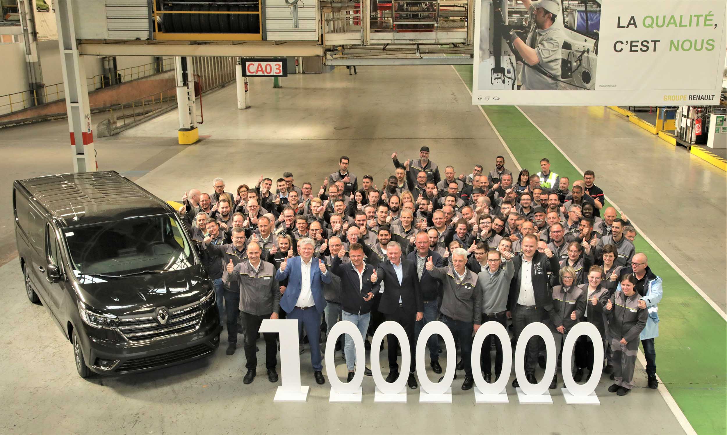 Miljoenste Renault Trafic